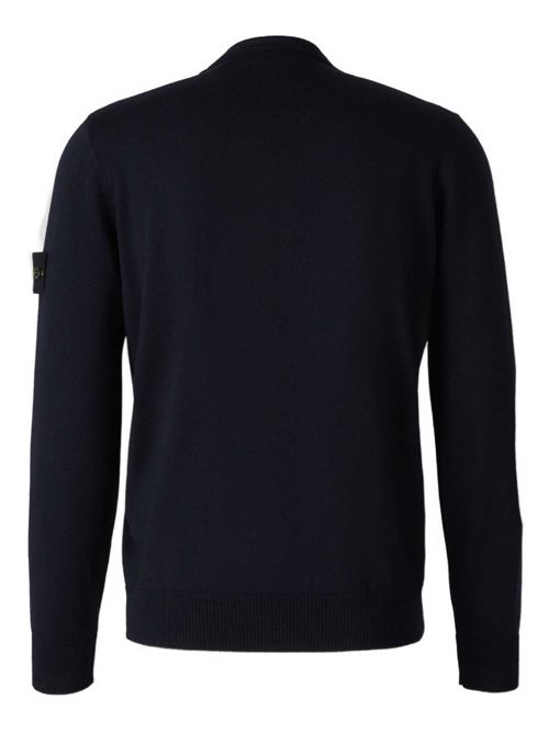 Wool Crewneck Sweater STONE ISLAND | 5100071S00C4V0020